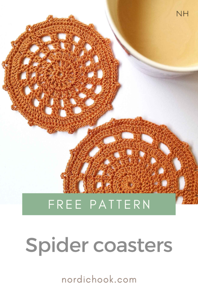 Spider coasters pin
