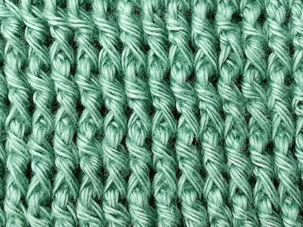 Crochet stitch tutorial: Front post and back post double crochet