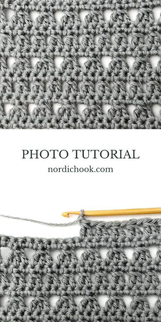 Crochet stitch tutorial: Double crochet two together and double crochet three together