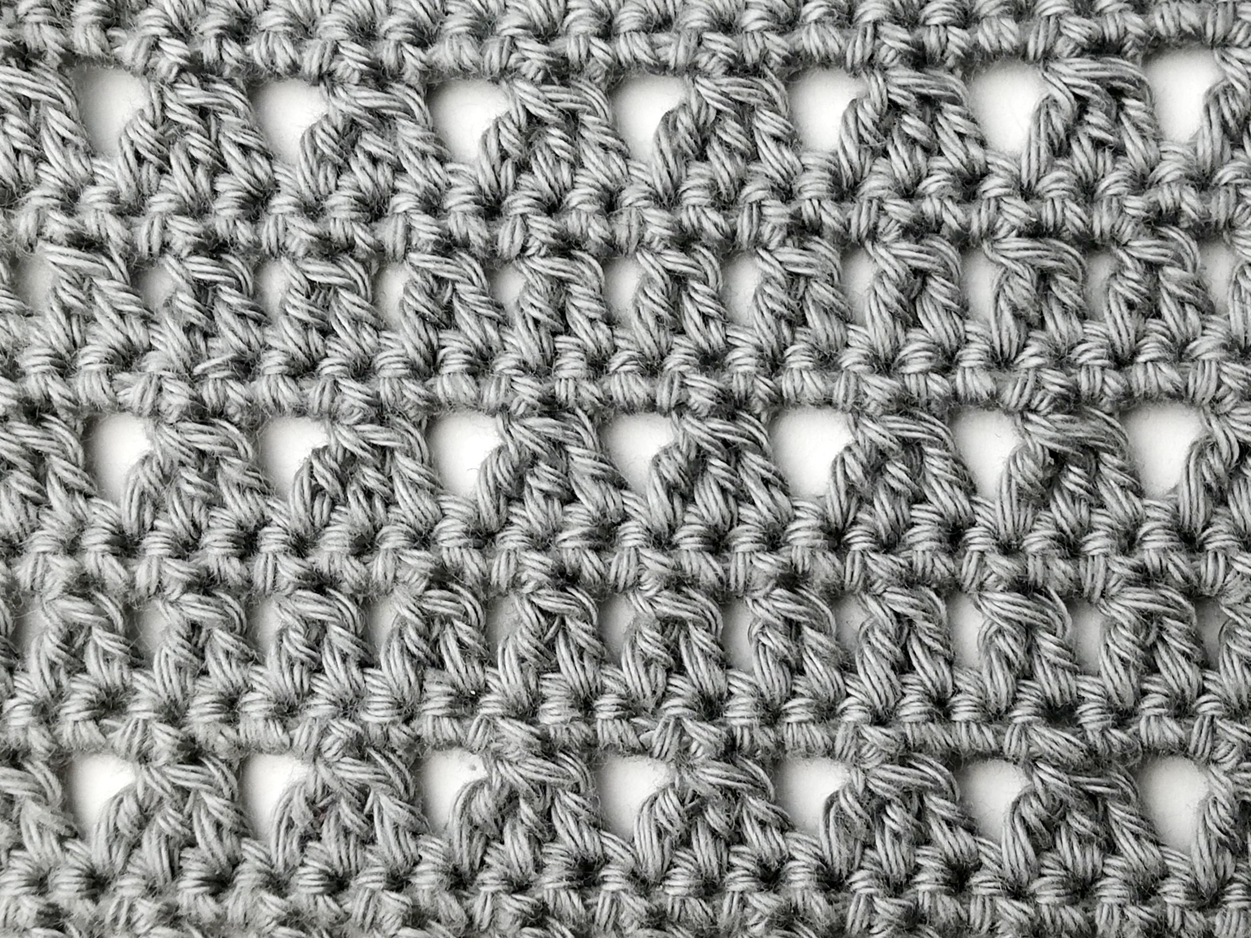 Crochet stitch tutorial: Double crochet two together and double crochet three together