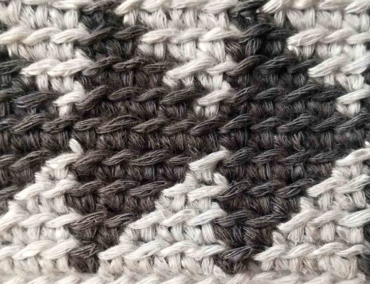 The Iris Stitch Nordic Hook Free Crochet Tutorial