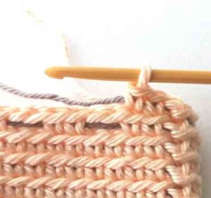 Tapestry crochet bag for glasses tutorial 14
