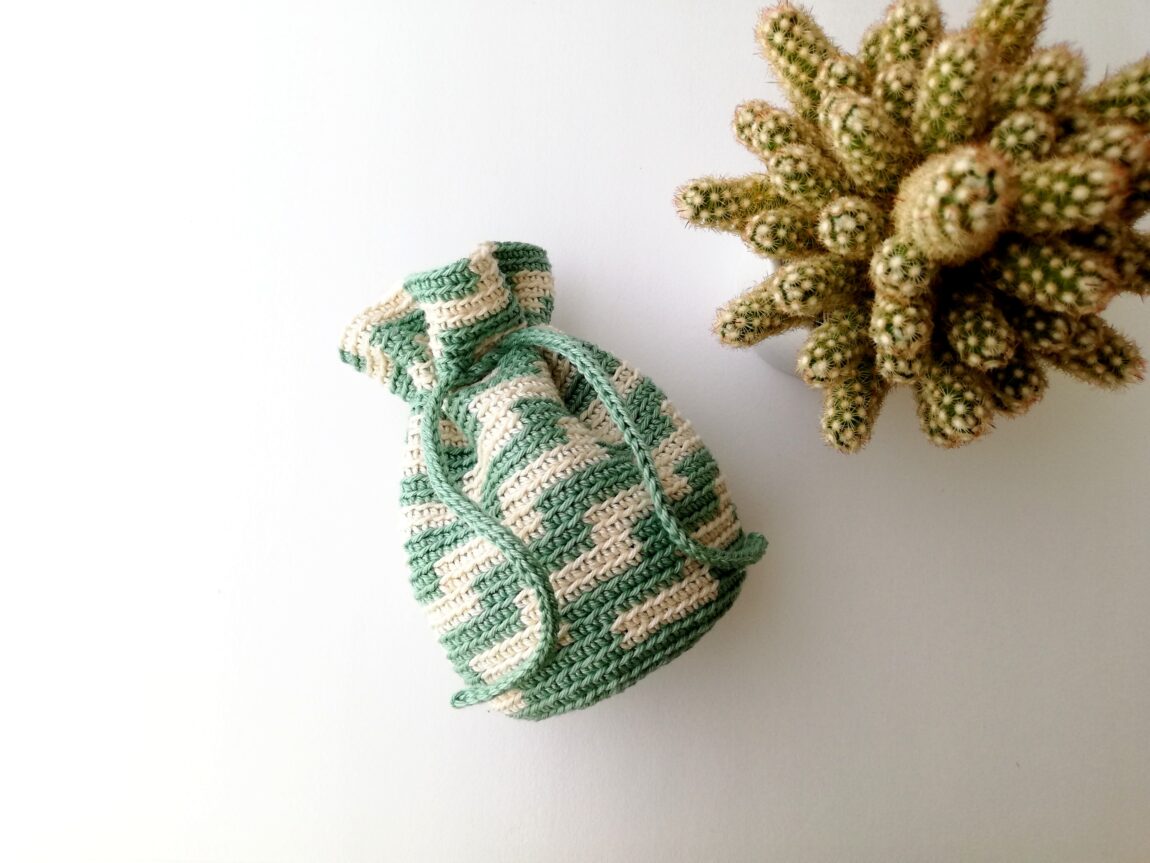 Drawstring Pouch | Crochet Pattern