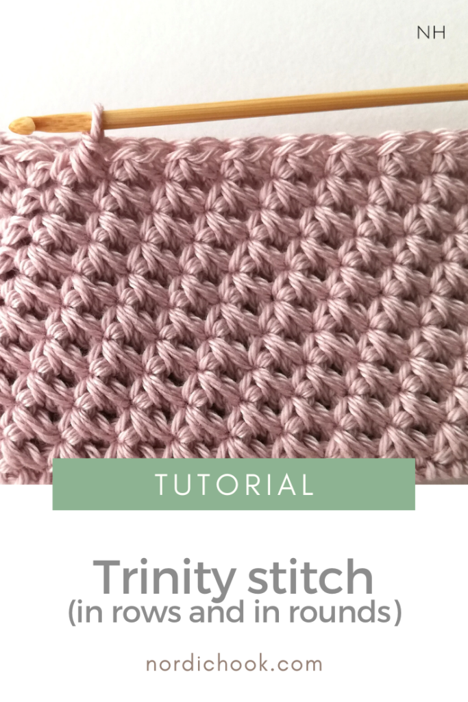 Trinity stitch pin