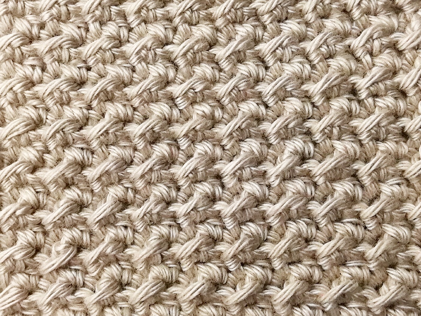 Crochet stitch tutorial: Crunch stitch