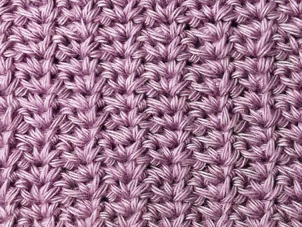 Crochet stitch tutorial: Spider stitch