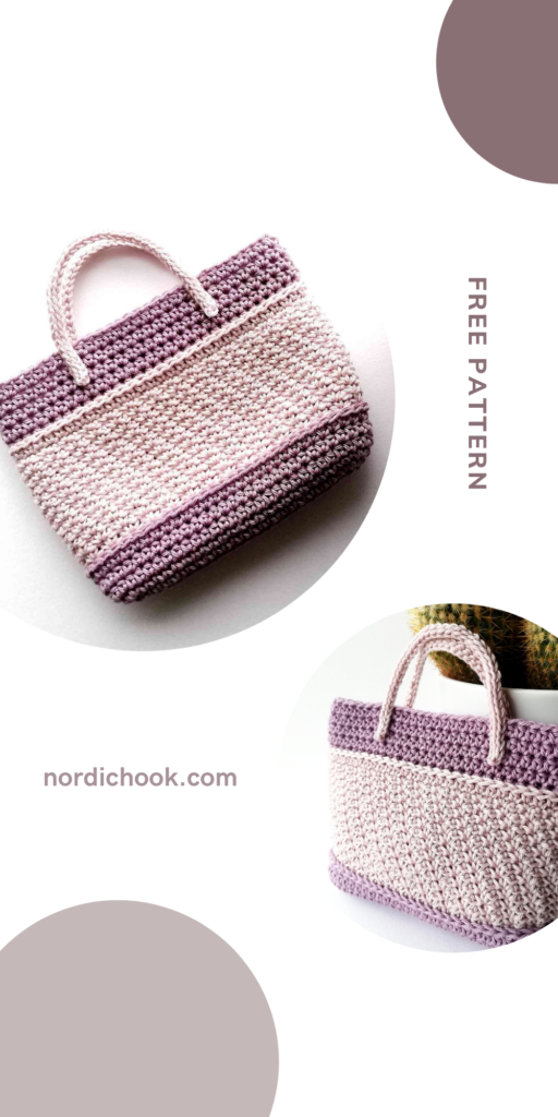 Mini crochet bag