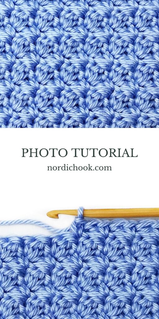 Crochet stitch tutorial: Suzette stitch