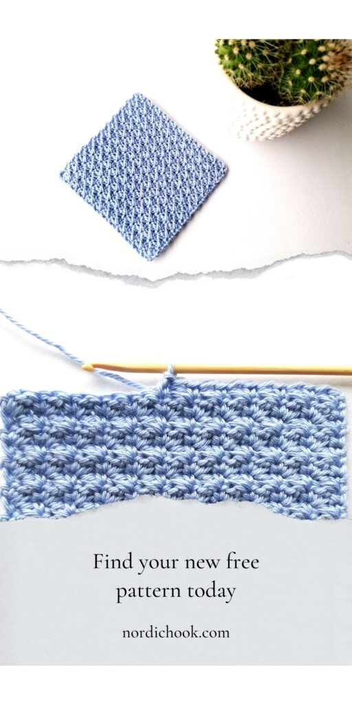 Crochet zipper pouch Suzette - Nordic Hook - Free crochet pattern