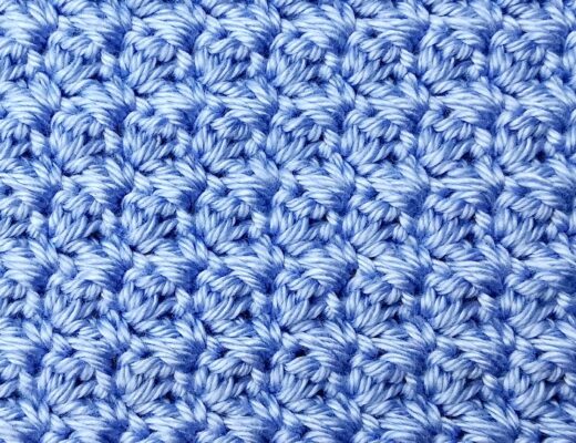 Crochet stitch tutorial: The Suzette stitch
