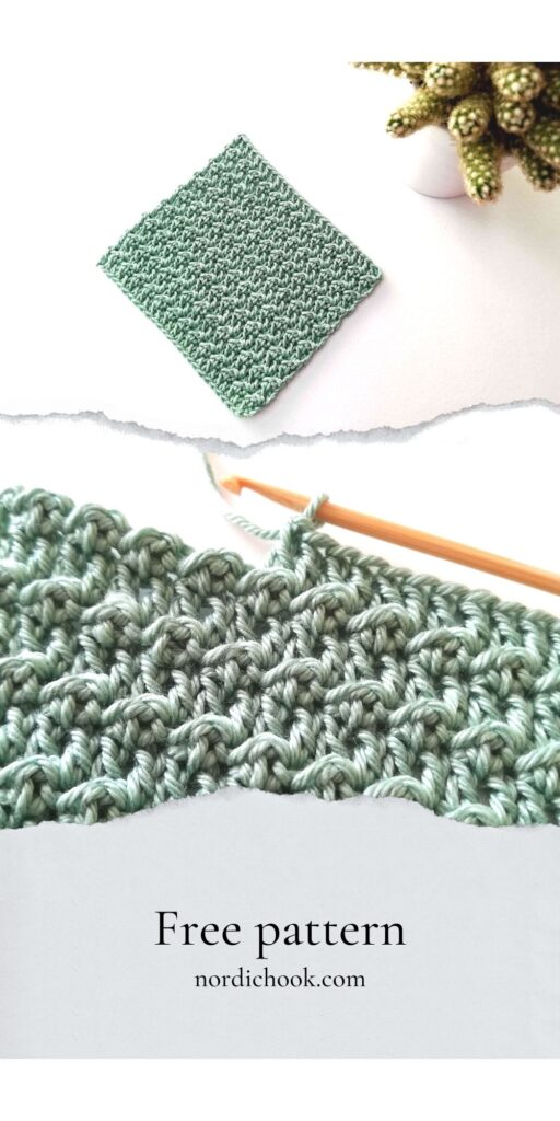 Easy crochet coaster Floret tutorial