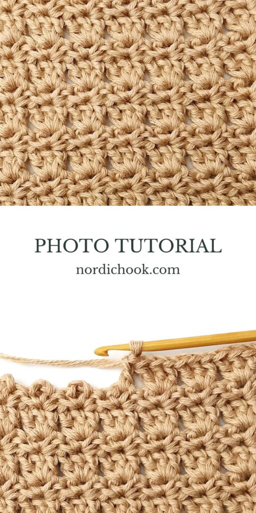 Crochet stitch tutorial: Primrose stitch