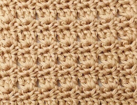 Crochet stitch tutorial: Primrose stitch