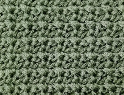 Crochet stitch tutorial: Single crochet mesh stitch