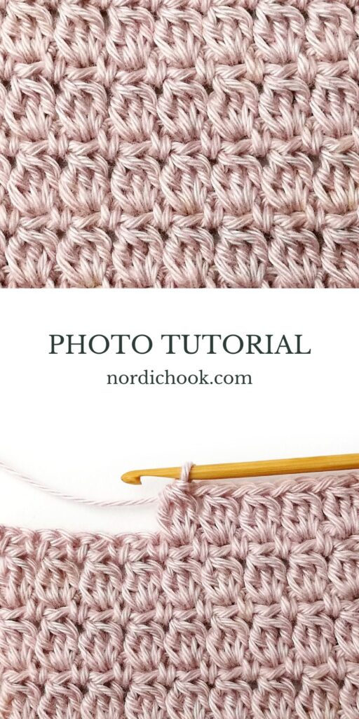 Crochet stitch tutorial: Cluster stitch