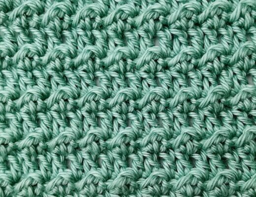 Crochet stitch tutorial: Floret stitch