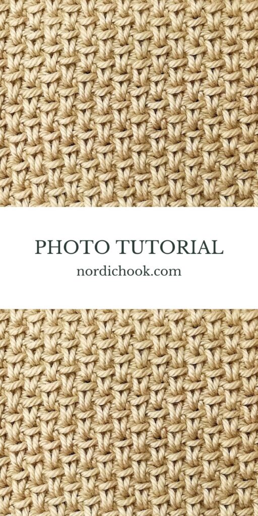 Crochet stitch tutorial: Classic and modified alternating spike stitch