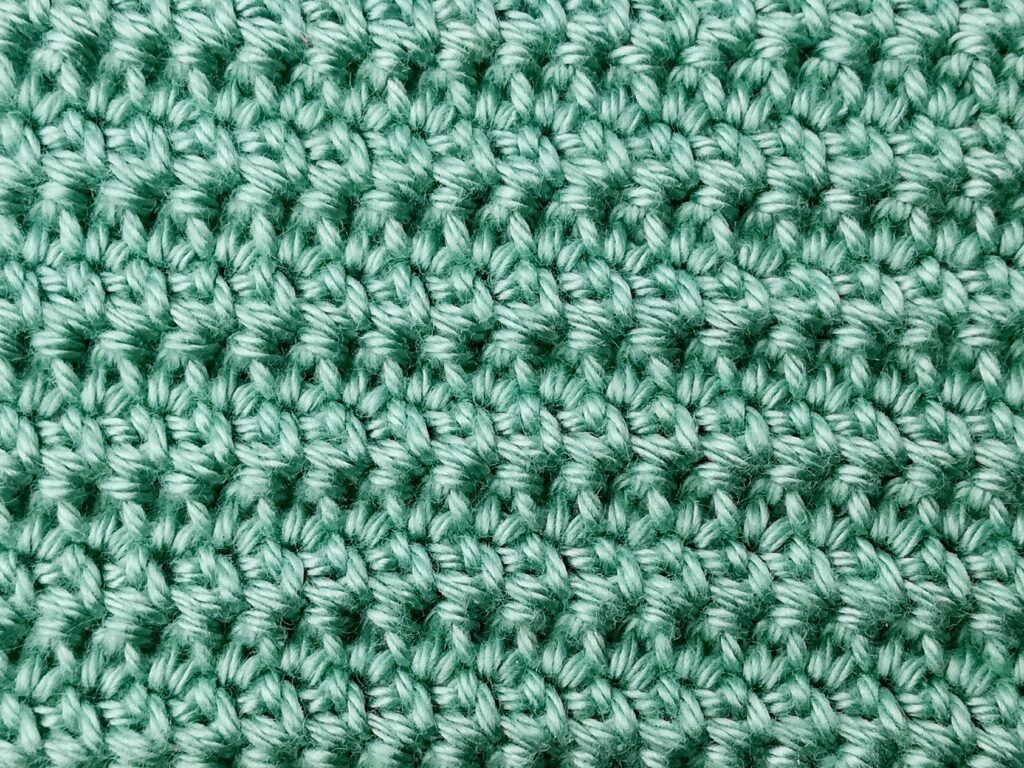 Crochet stitch tutorial: Extended single crochet