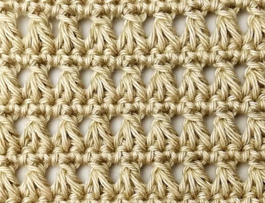 Crochet stitch tutorial: Triad stitch