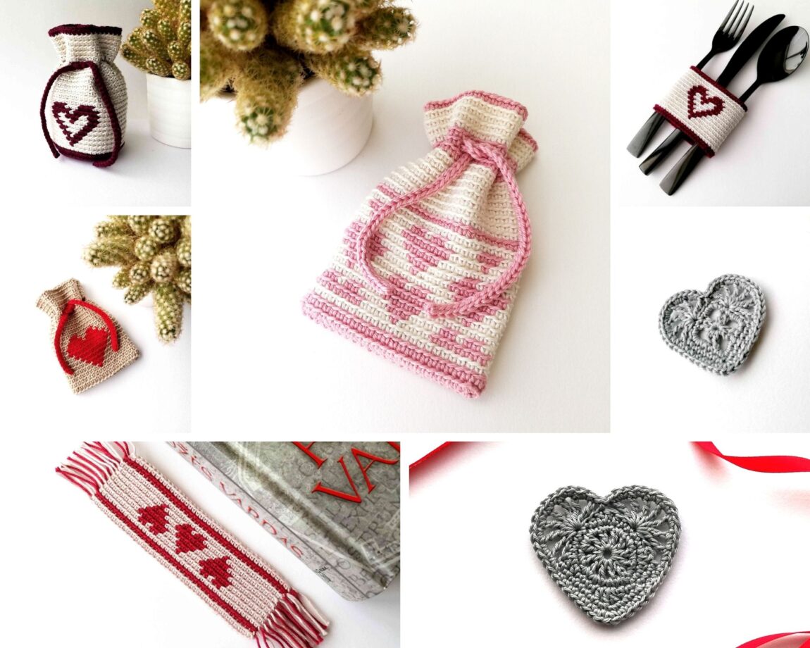 7 quick Valentine's day crochet patterns