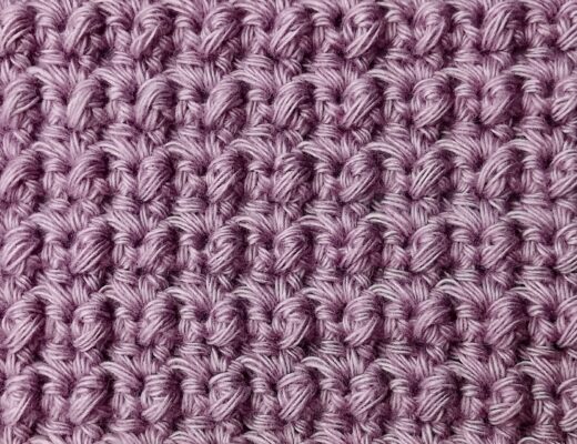 Crochet stitch tutorial: Mayberry stitch