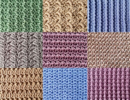 30 beautiful crochet stitches