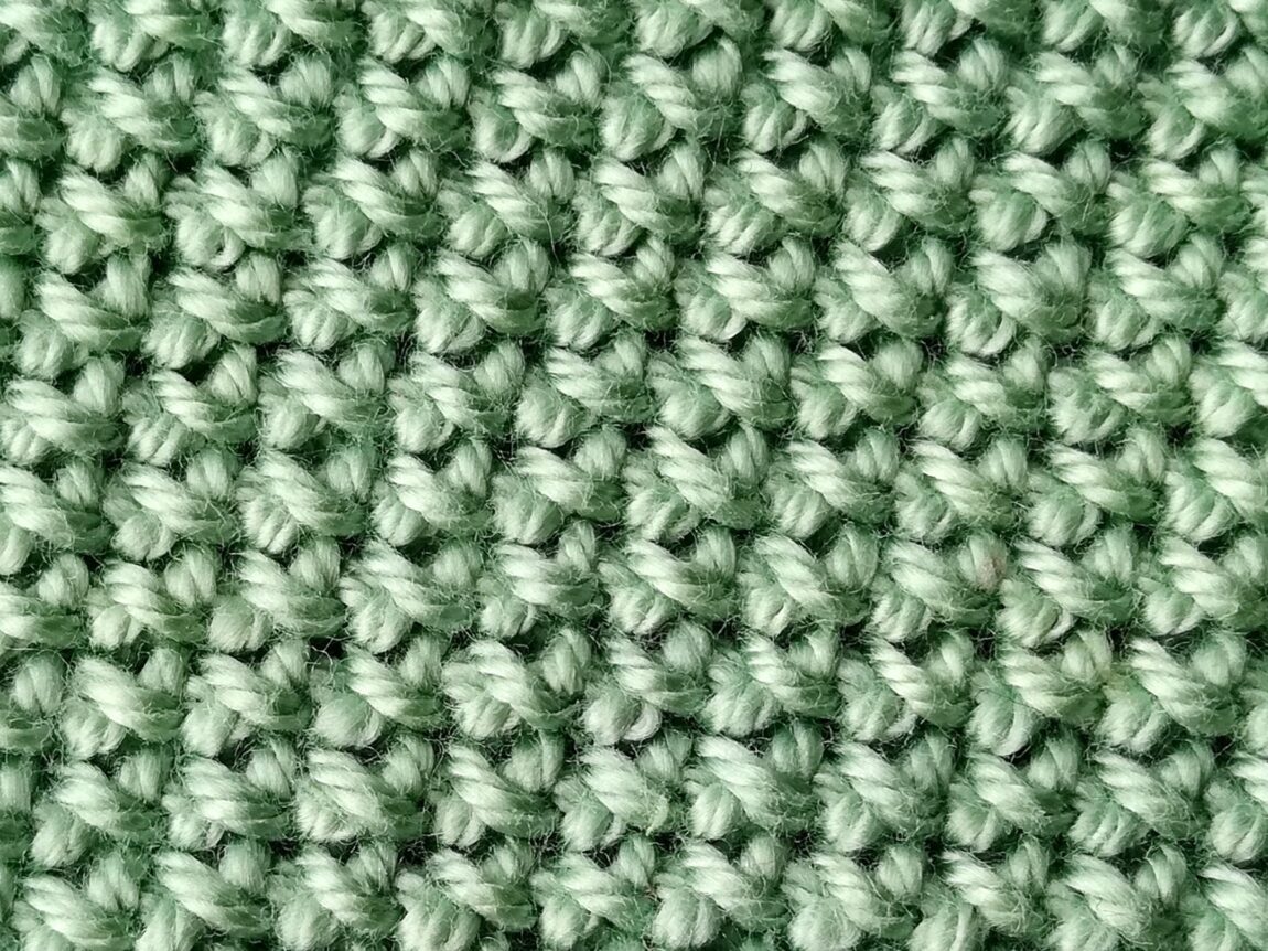 Cross stitch single crochet