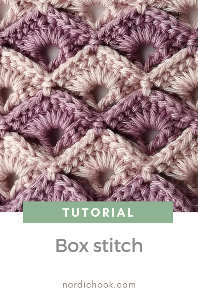 Free tutorial: The box stitch
