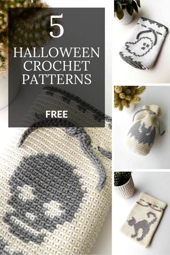 Free patterns: 5 Halloween crochet patterns by Nordic Hook