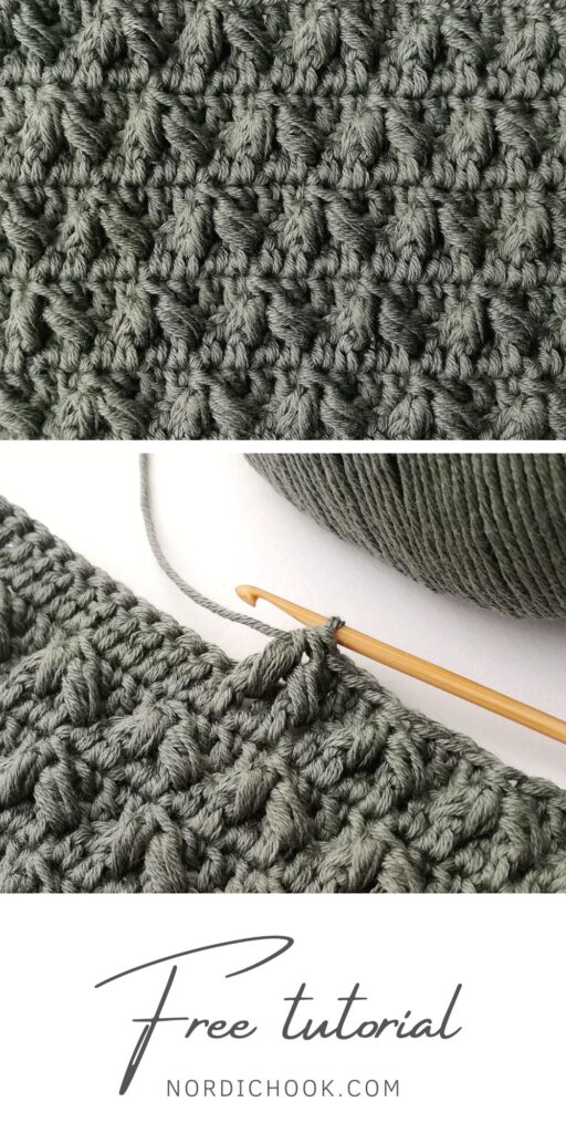Crochet tutorial: The leafhopper stitch