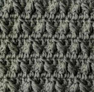 The leafhopper stitch - Nordic Hook - Free crochet stitch tutorial