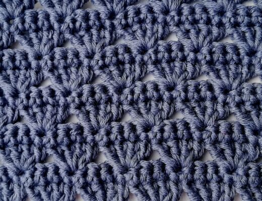 The simple shell stitch