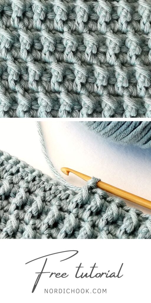 Crochet tutorial: The arruga stitch