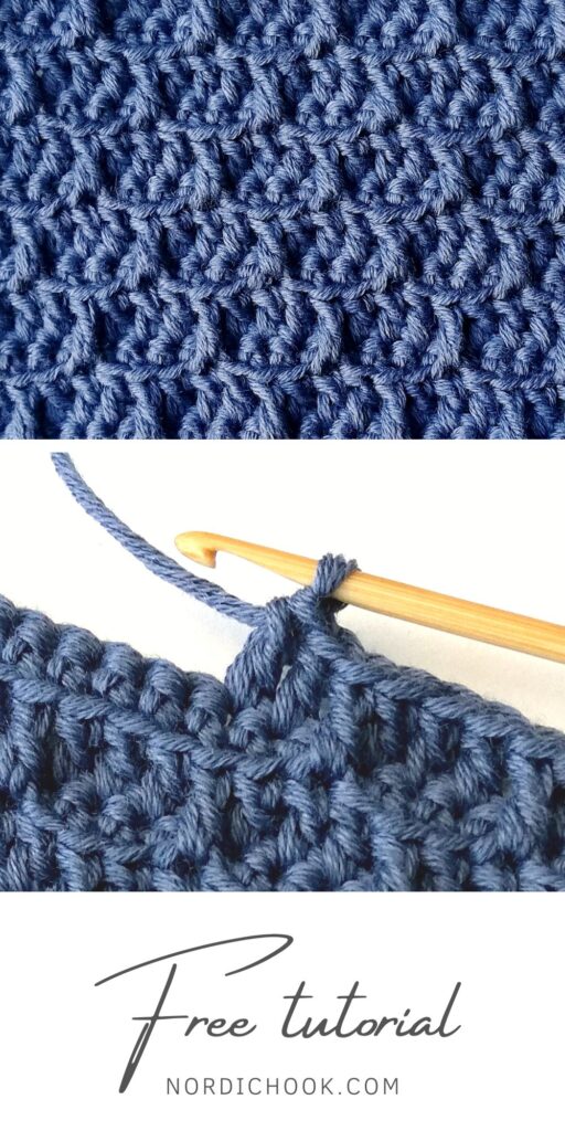 Crochet tutorial: The brick stitch
