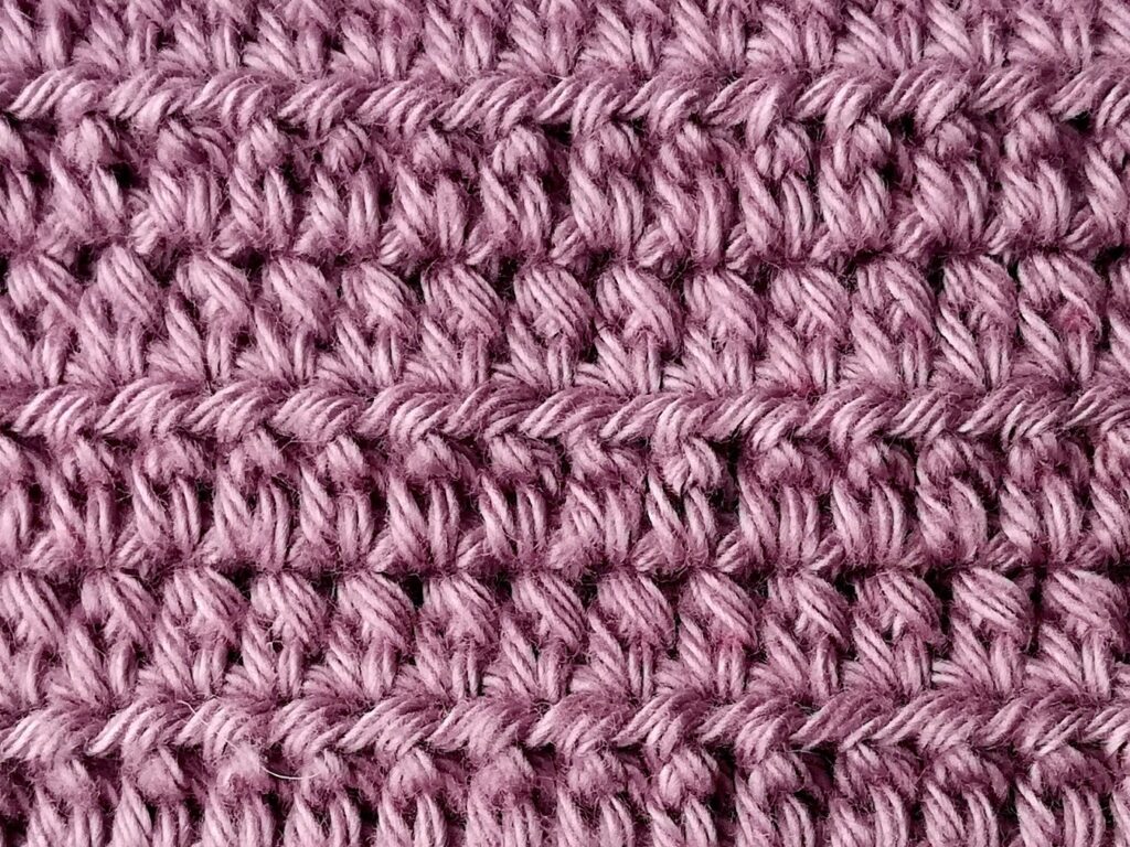 The extended half double crochet