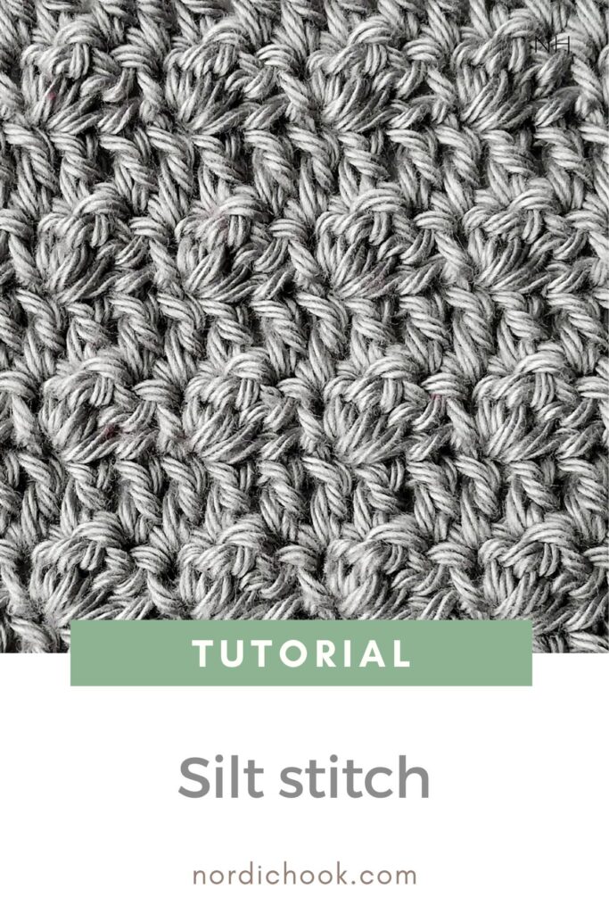 Crochet tutorial: The silt stitch