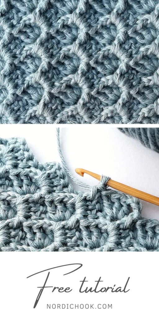 Open Waves Stitch Crochet Pattern Tutorial