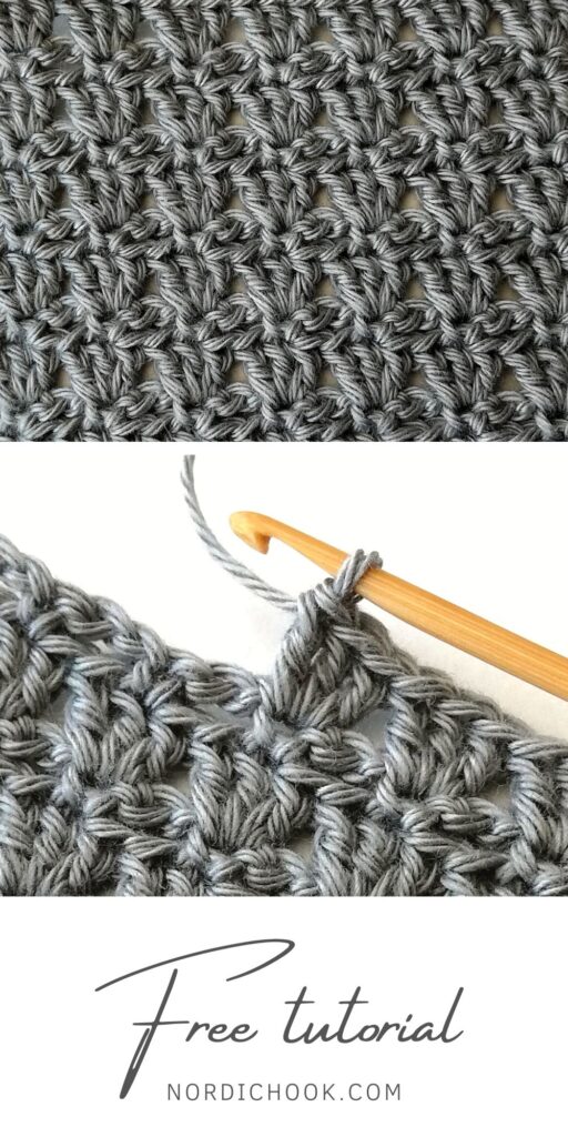 Free crochet tutorial: The parquet stitch