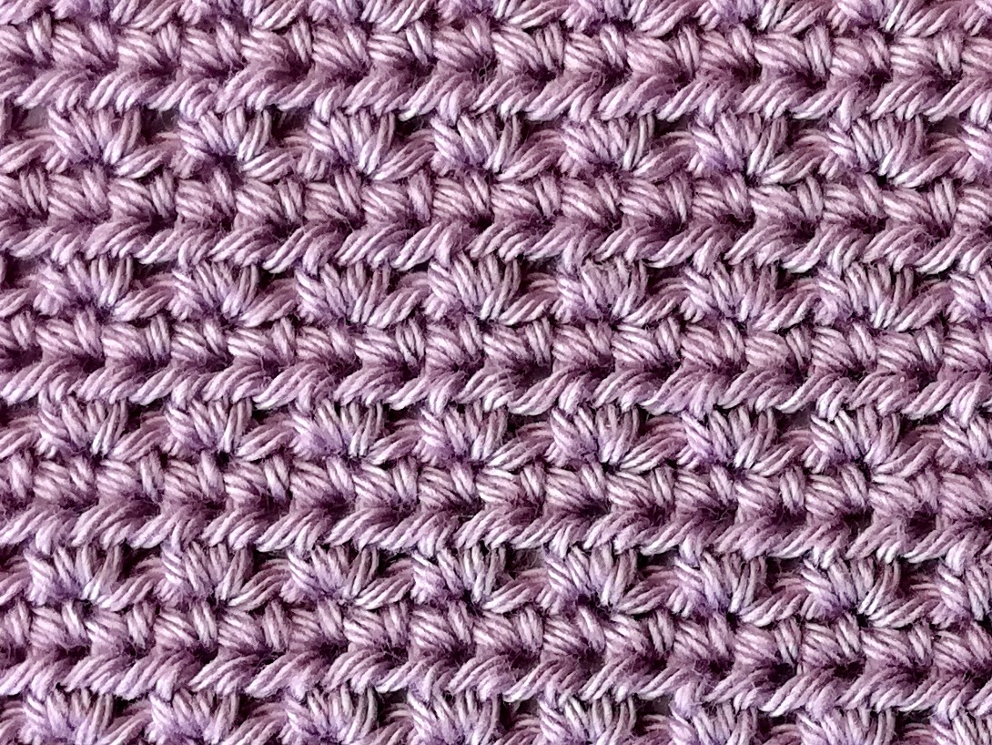 10 beautiful crochet stitches - Nordic Hook - Crochet tutorials