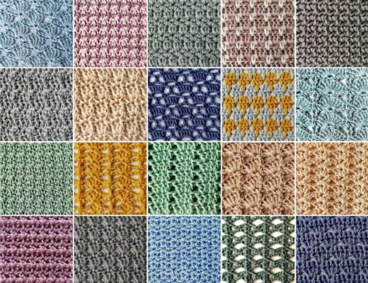 20 beautiful crochet stitches for crochet summer tops
