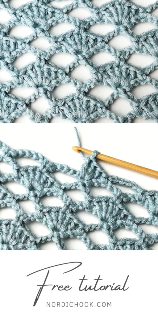 lacy shell crochet pattern