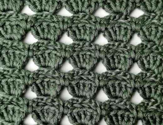 The aligned shell stitch