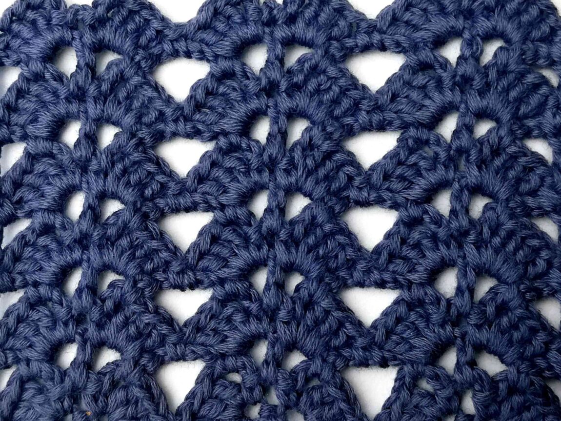 Crochet stitch tutorial: The lupine stitch