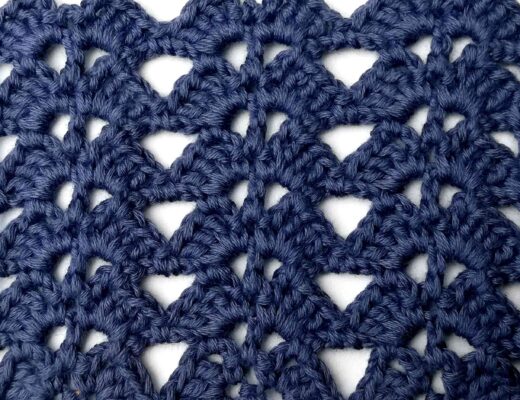 Crochet stitch tutorial: The lupine stitch