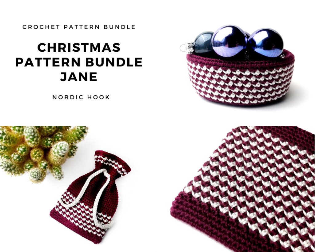 PDF Christmas crochet pattern bundle
