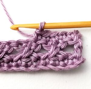 The crossed ripple stitch - Nordic Hook - Free crochet stitch tutorial