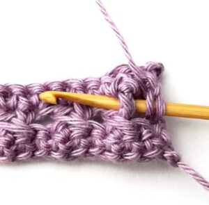 The crossed ripple stitch - Nordic Hook - Free crochet stitch tutorial