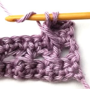 The crossed ripple stitch - Nordic Hook - Free crochet stitch tutorial