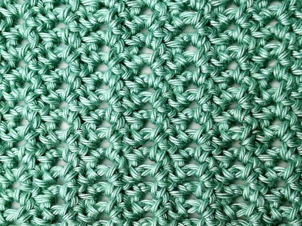 Crochet stitch photo and video tutorial: The winkle picot stitch