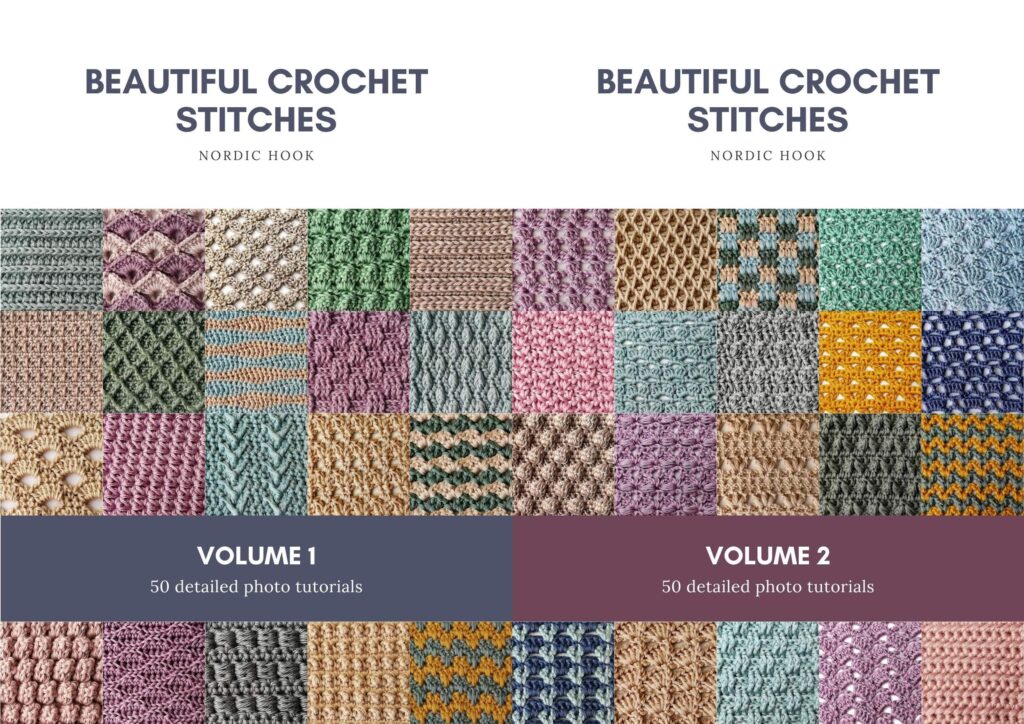 E-book Beautiful crochet stitches Volume 1 and Volume 2